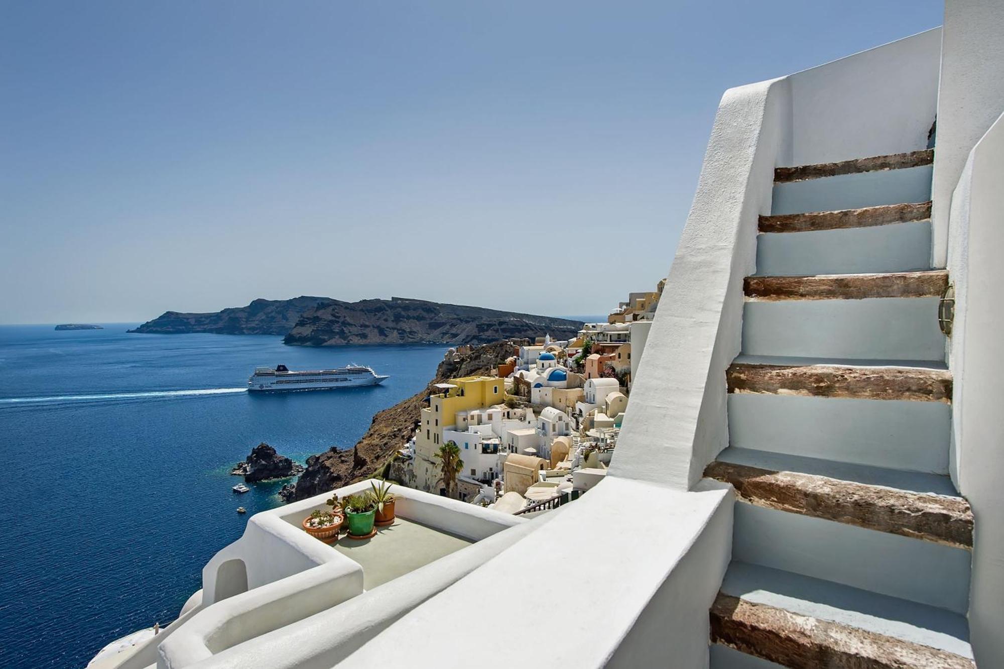 Villa Calliope Aegean Views Oia  Exterior photo